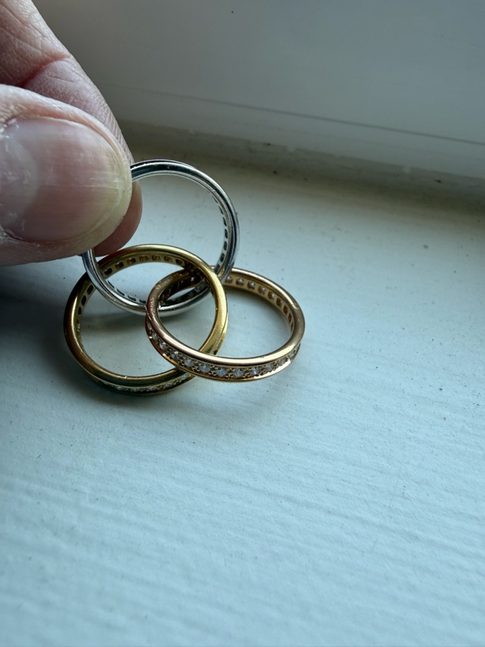 Cartier Diamond Trinity Ring - Picture 15 of 15
